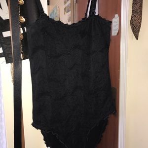 FREE PEOPLE BLACK BODYSUIT